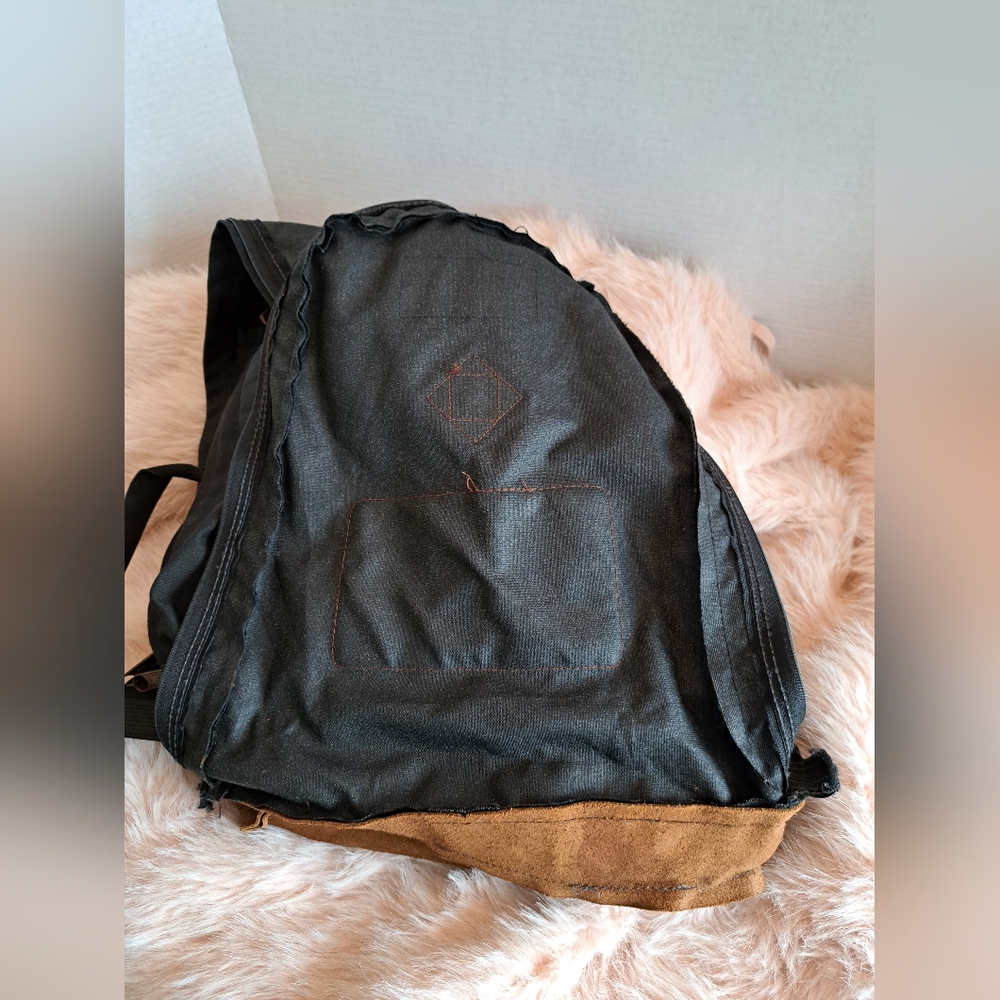 Vintage 90's JANSPORT backpack leather bottom - Picture 12 of 12